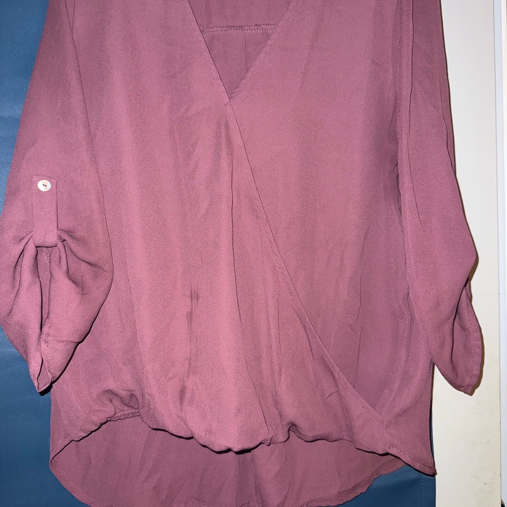 Elegant Mauve Women's Top